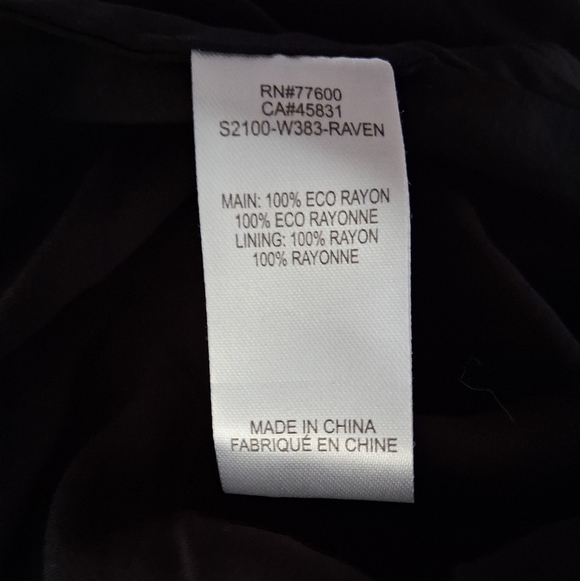 Saltwater LUXE/ Elegant Black & White Maxi Dress/ Side Zipper/ Size US L - Picture 11 of 16